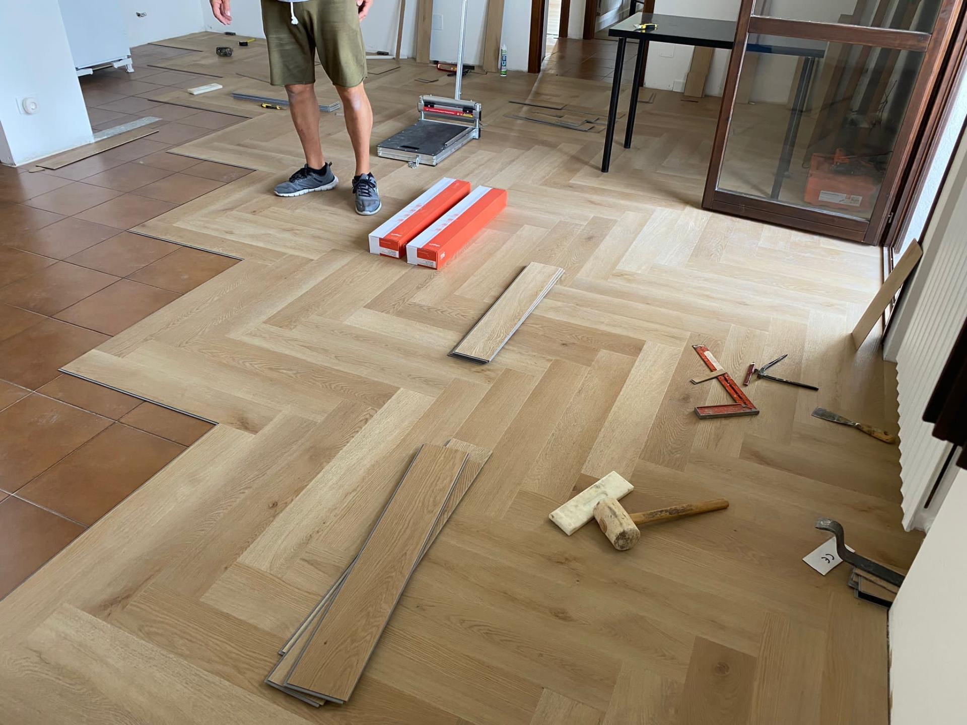 Casa reale con DECO DECKING · Ba
