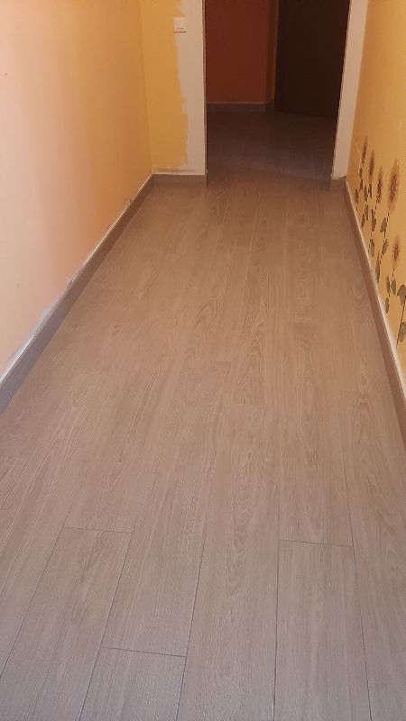 Foto reale di pavimento Gres porcellanato colore corda ERGON Woodtouch — casa reale della community Casa Match
