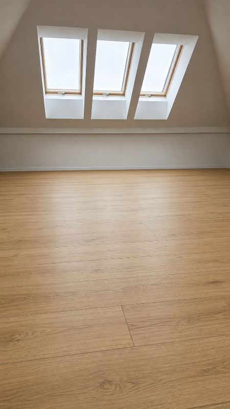Foto reale di pavimento Laminato colore honey oak MEG Idrowood — casa reale della community Casa Match