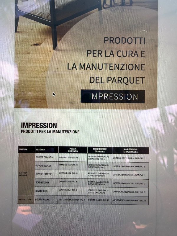 Foto reale di pavimento Parquet colore kalika WOODCO Parquet — casa reale della community Casa Match